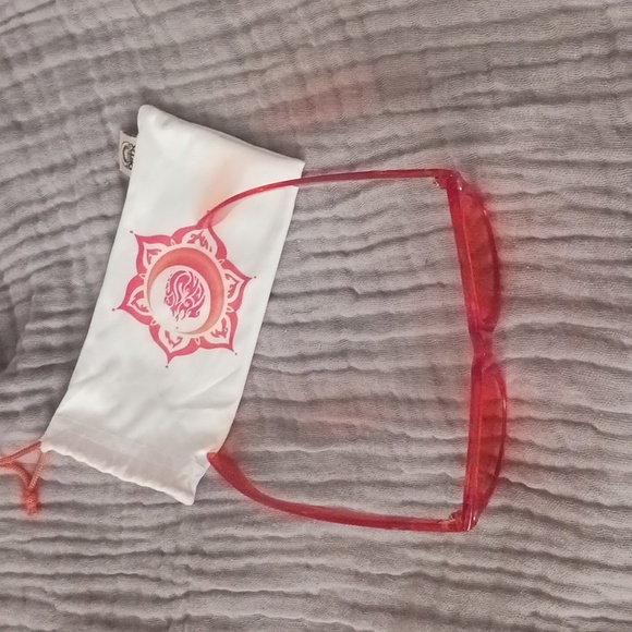 RAINBOW OPTIX ORANGE with ORANGE Len's Sunglasses - Picture 3 of 5